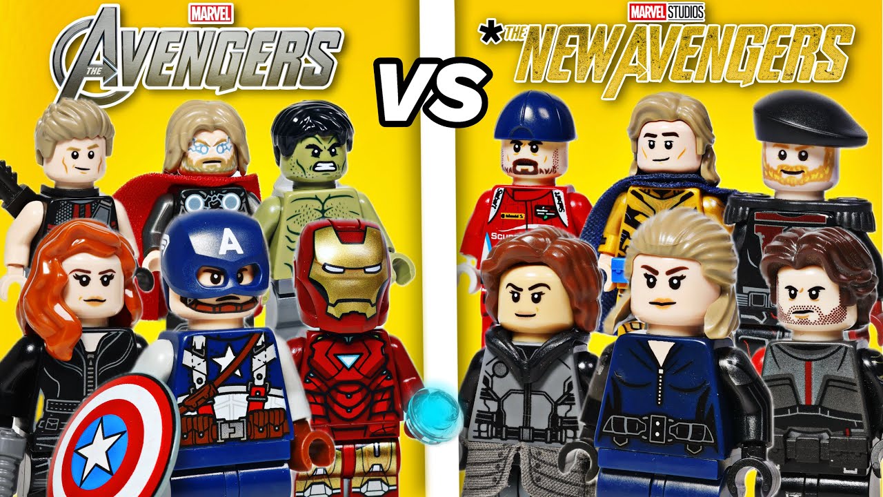 LEGO МСТИТЕЛИ против *НОВЫХ МСТИТЕЛЕЙ — Какая команда победит!!? 💪💥