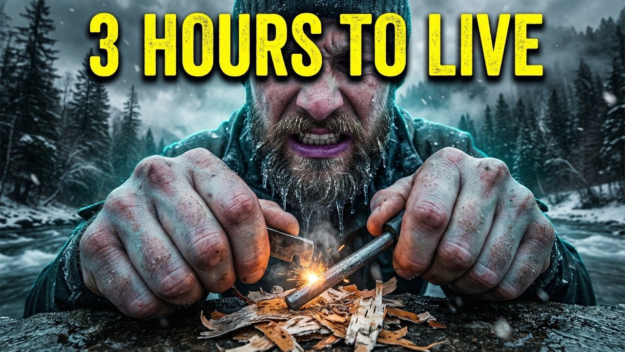 The 3-minute – 3-hour – 3-day rule in survival.