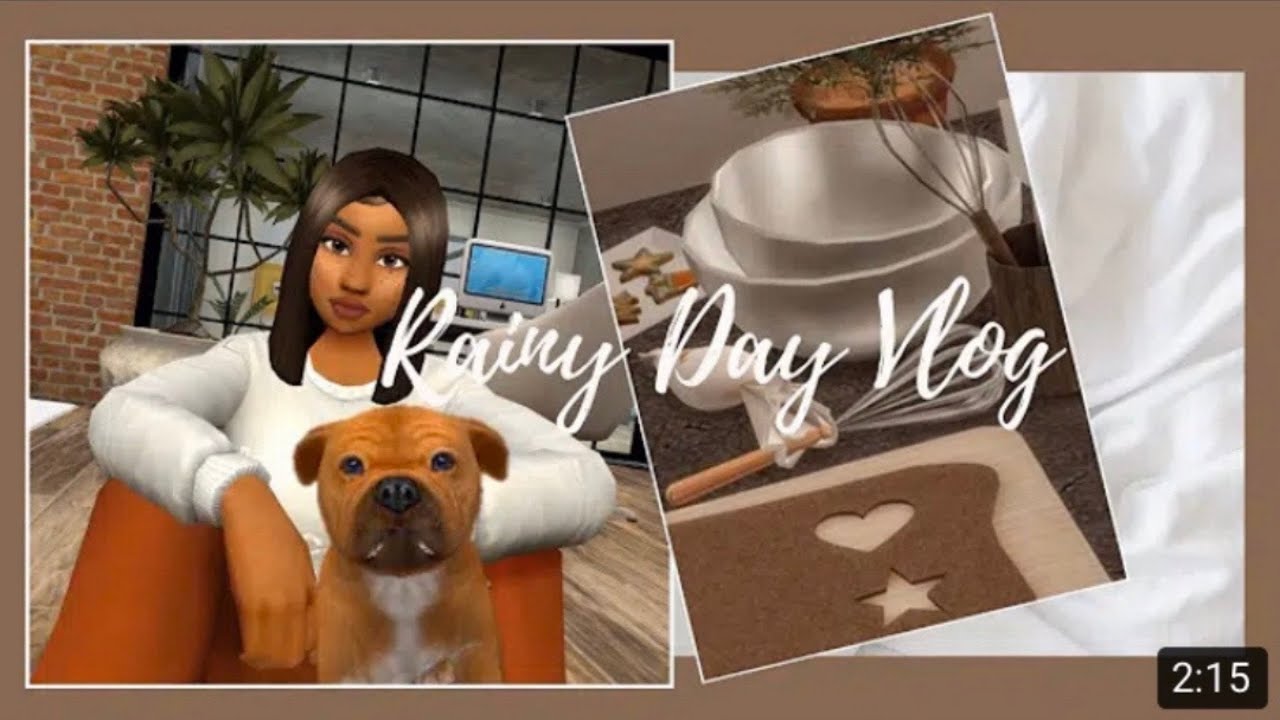 Avakin Vlog #6 Rainy day | Chilling while in quarantine | minimalism | Staying at home
