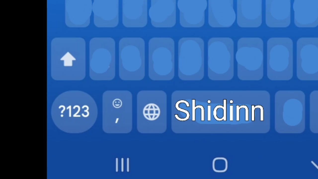 Shidinn Keyboard (First Video Of Face Changer 2)