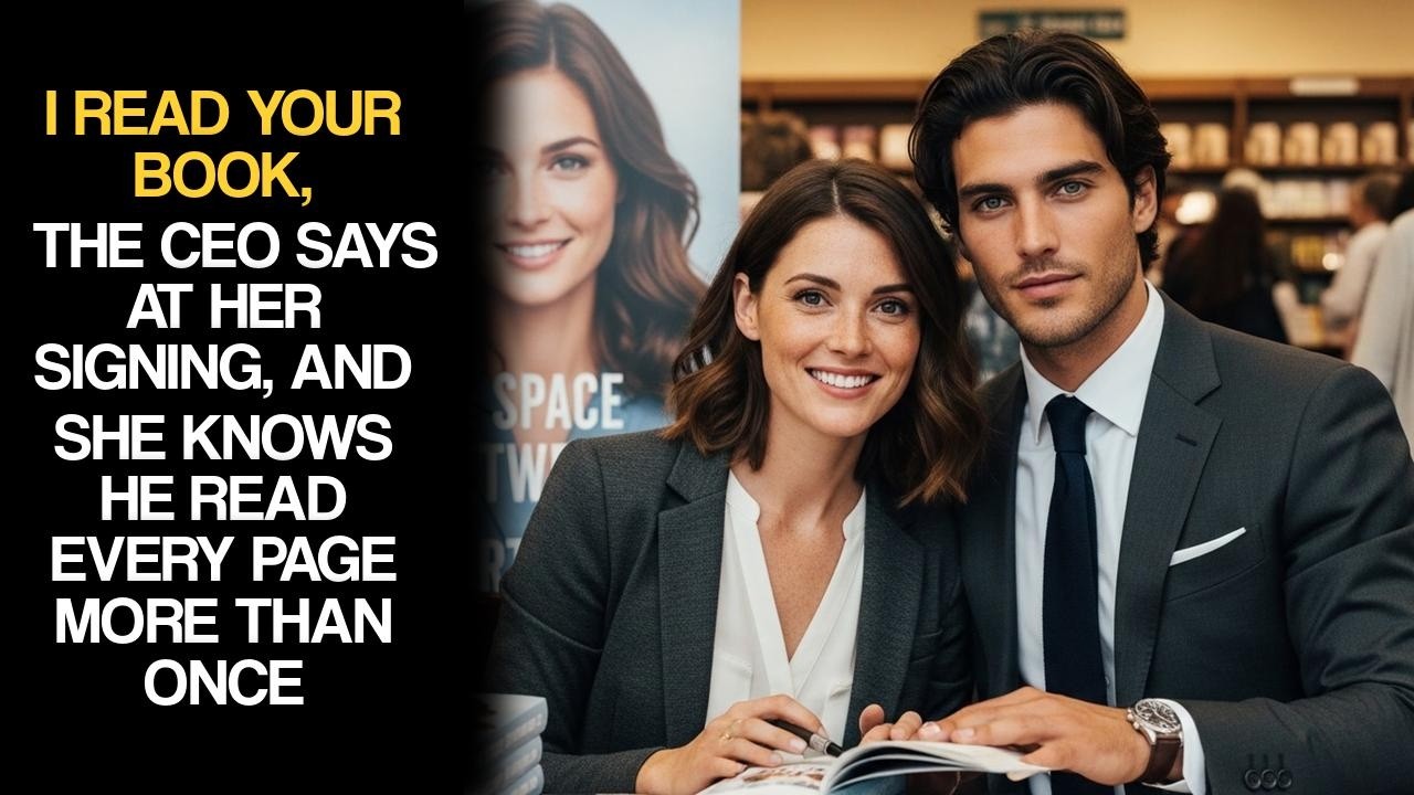 I Read Your Book, The CEO Says At Her Signing, And She Knows He Read Every Page More Than Once