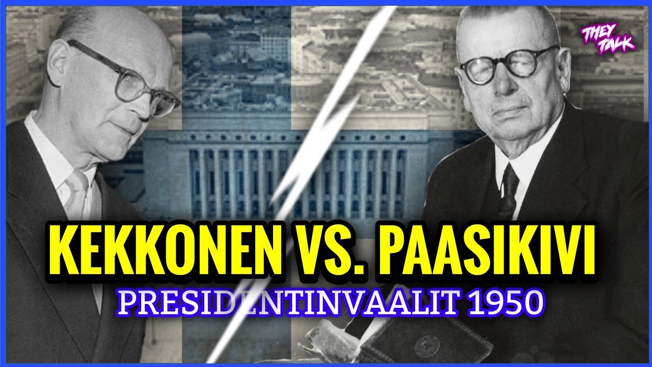 Kekkonen haastaa Paasikiven – presidentinvaalit 1950