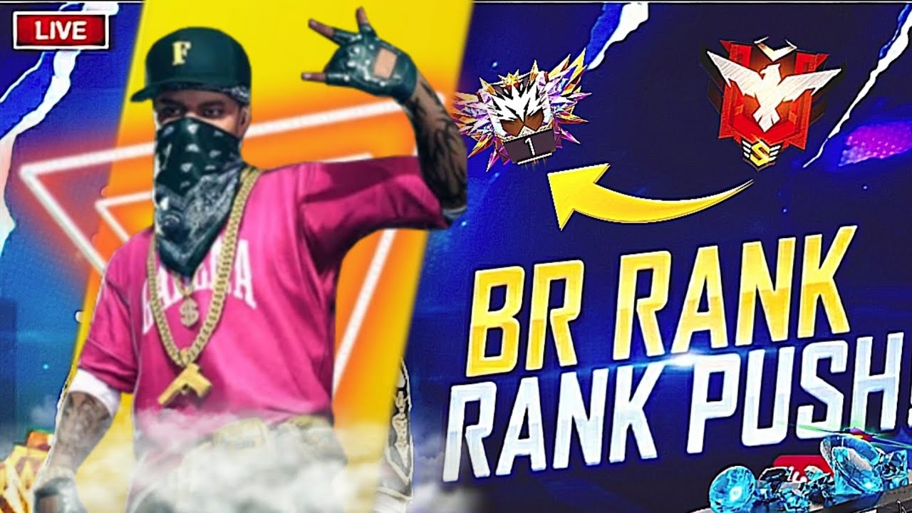 Free Fire Playing CS and BR Rank to reach GrandMadter