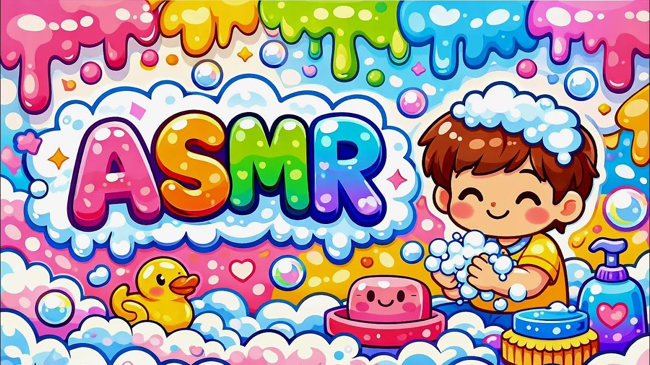 🎉🫧 ESPUMA, SABÃO E CARNAVAL! ASMR SUPER DIVERTIDO E AGITADO 🫧🎉