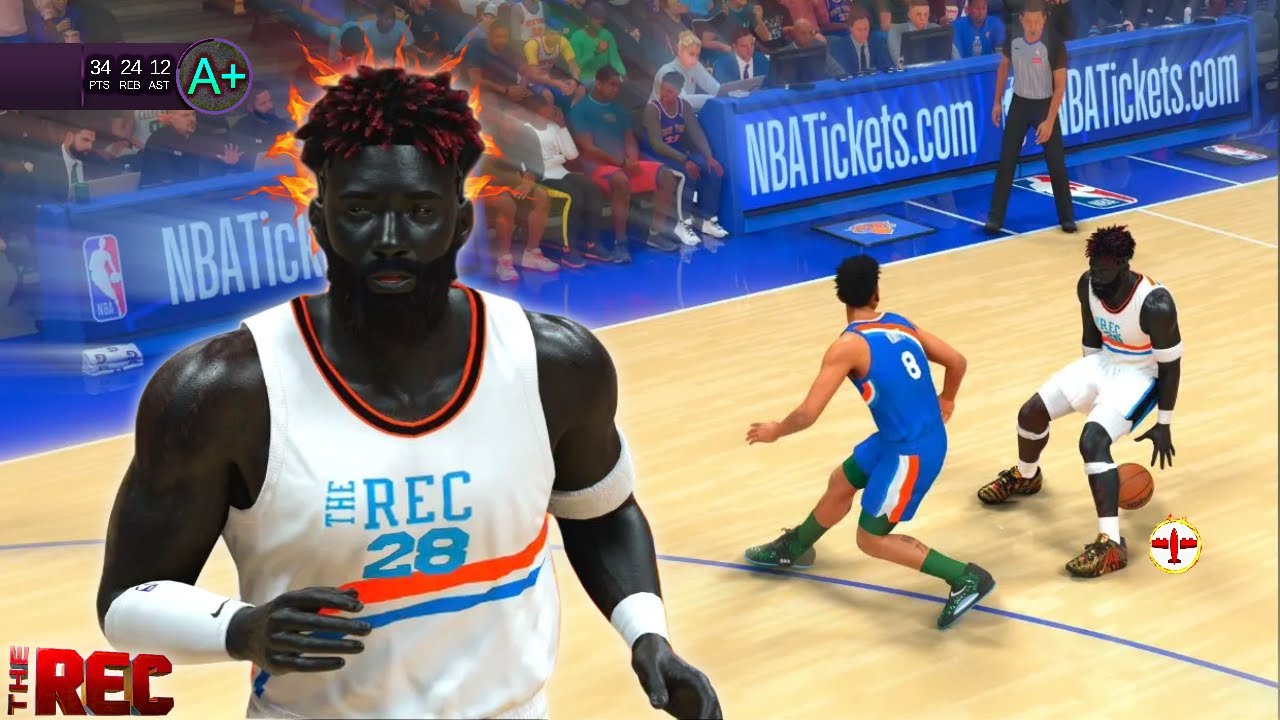 *COMP* REC is Crazy in NBA 2K26 INSANE OT win with my 6'8 Center DemiGod Build!