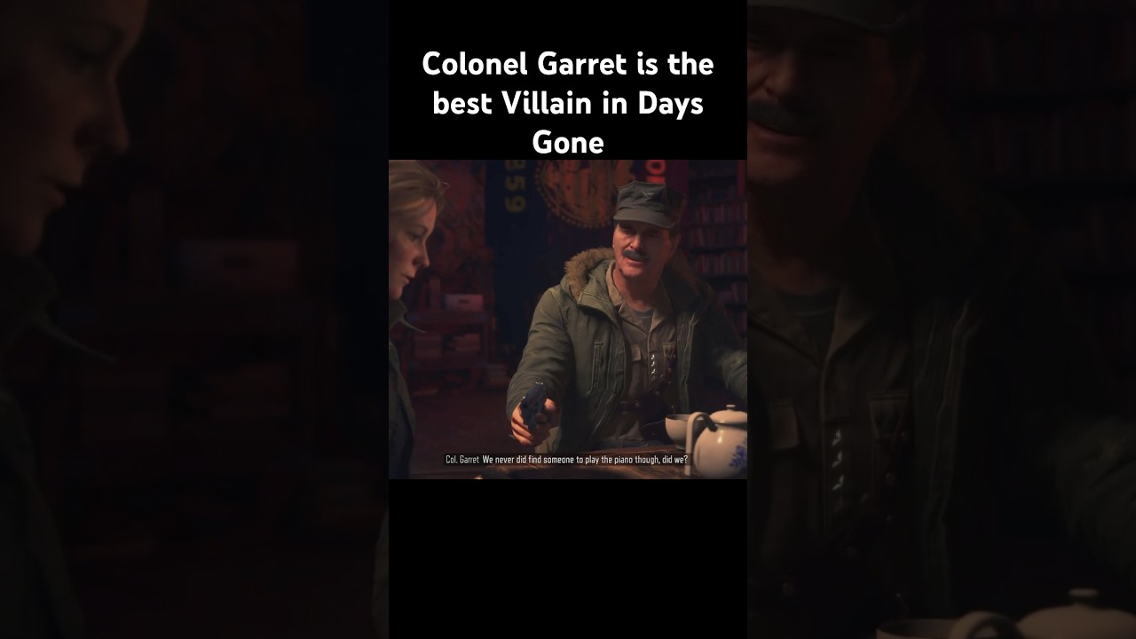 Colonel Garret is the best Villain in 