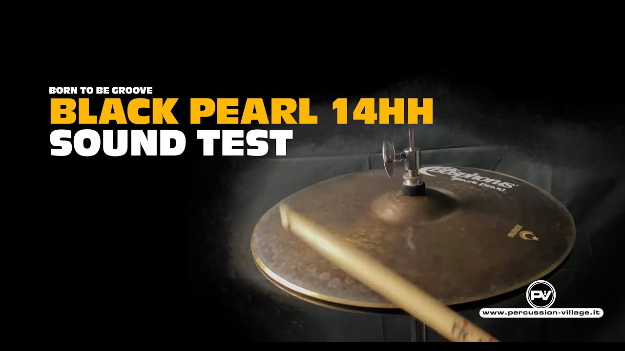 SOUND TEST | HI-HAT BOSPHORUS BLACK PEARL 14