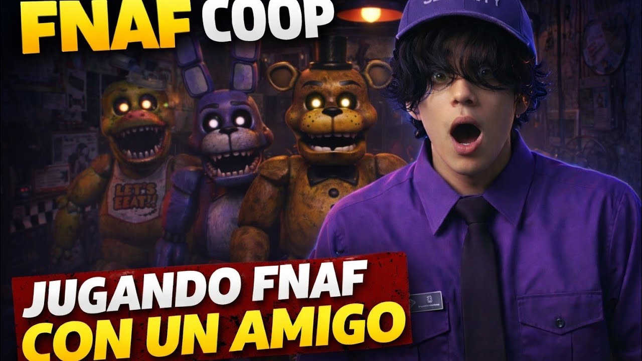 😱 FNAF COOP | Intentando sobrevivir con un amigo (Directo)