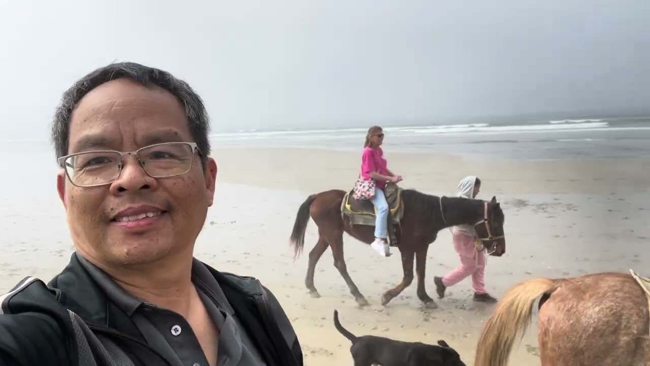 郵輪之旅二（墨西哥) 在墨西哥海岸學騎馬