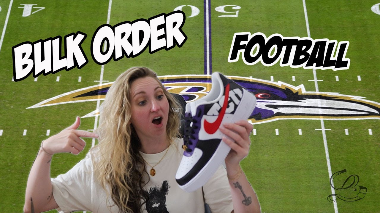 I made shoes for this football team...(Bulk order)