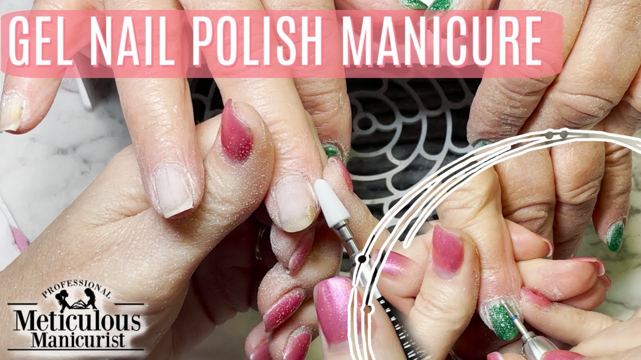 Gel Polish Removal Electric File No Damage