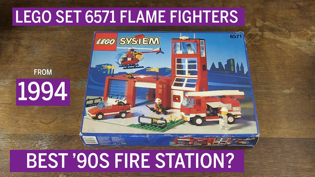LEGO 6571 Flame Fighters (1994) – Is This the Best Fire Station Set Ever Made?