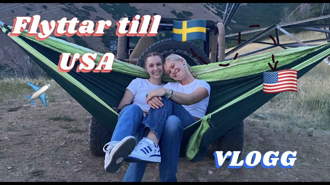 Flyttar till USA! Vlogg  🇸🇪➔ 🇺🇸