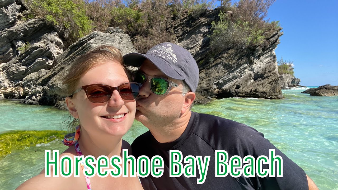 Honeymoon Cruise Day 5: Beach Day at Horseshoe Bay in Bermuda