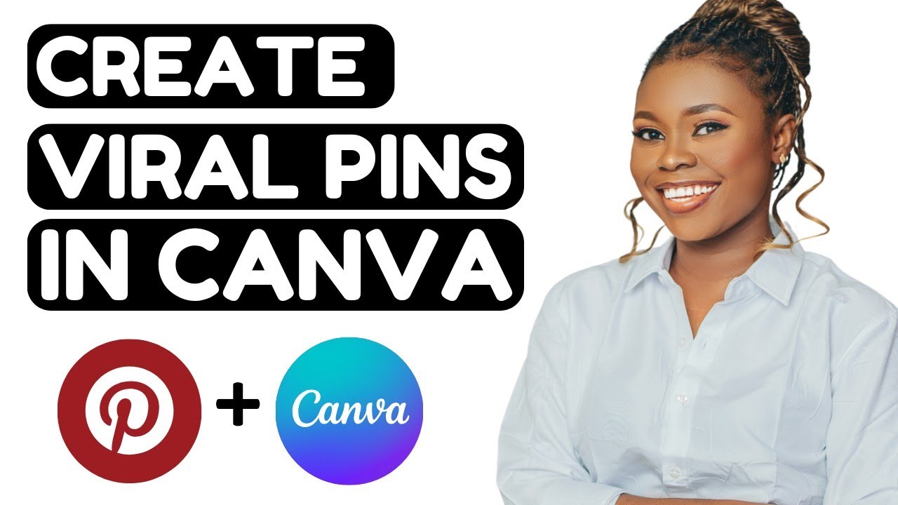 How to create PINTEREST pin with CANVA and schedule on Pinterest for a HOME DECOR BLOG