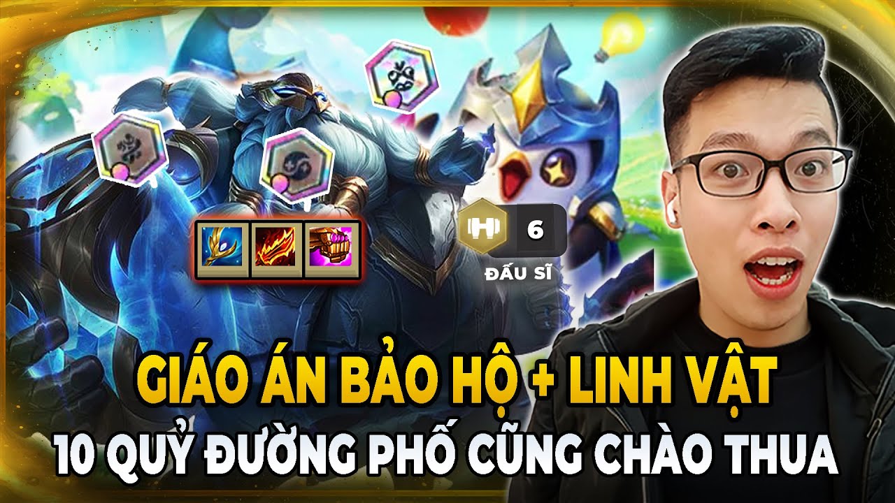 GIÁO LINH VẬT + BẢO HỘ KẾT HỢP 6 ĐẤU SĨ SIÊU TRÂU BÒ, 10 QUỶ CŨNG PHẢI CHÀO THUA | ĐẠI TIỆC PENGU
