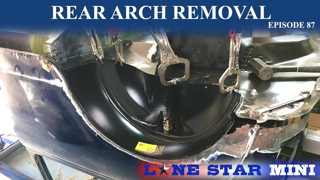 Classic Mini Rear Arch Removal