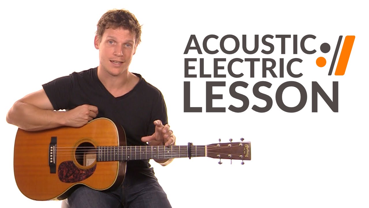 Forever Reign - Hillsong Live // Acoustic & Electric Guitar Tutorial