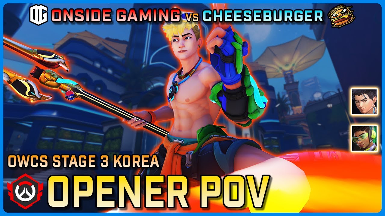 [ Opener ] High-Damage Main Support | ONSIDE Gaming vs Cheeseburger | OWCS Korea Stage 3