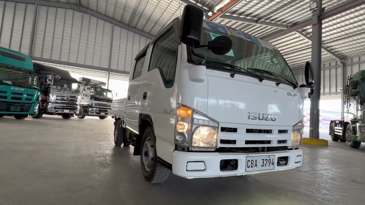 ISUZU ELF DOUBLE CAB (4JJ1, CRDI PUMP) Manual Transmission, Molye/Suspension, JAPAN Surplus. L-1747