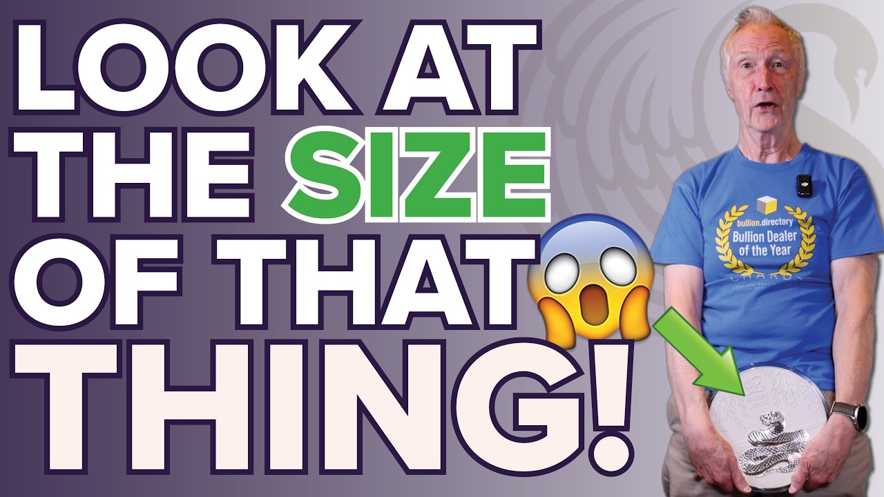 LOOK AT THE SIZE OF THIS SNAKE COIN!