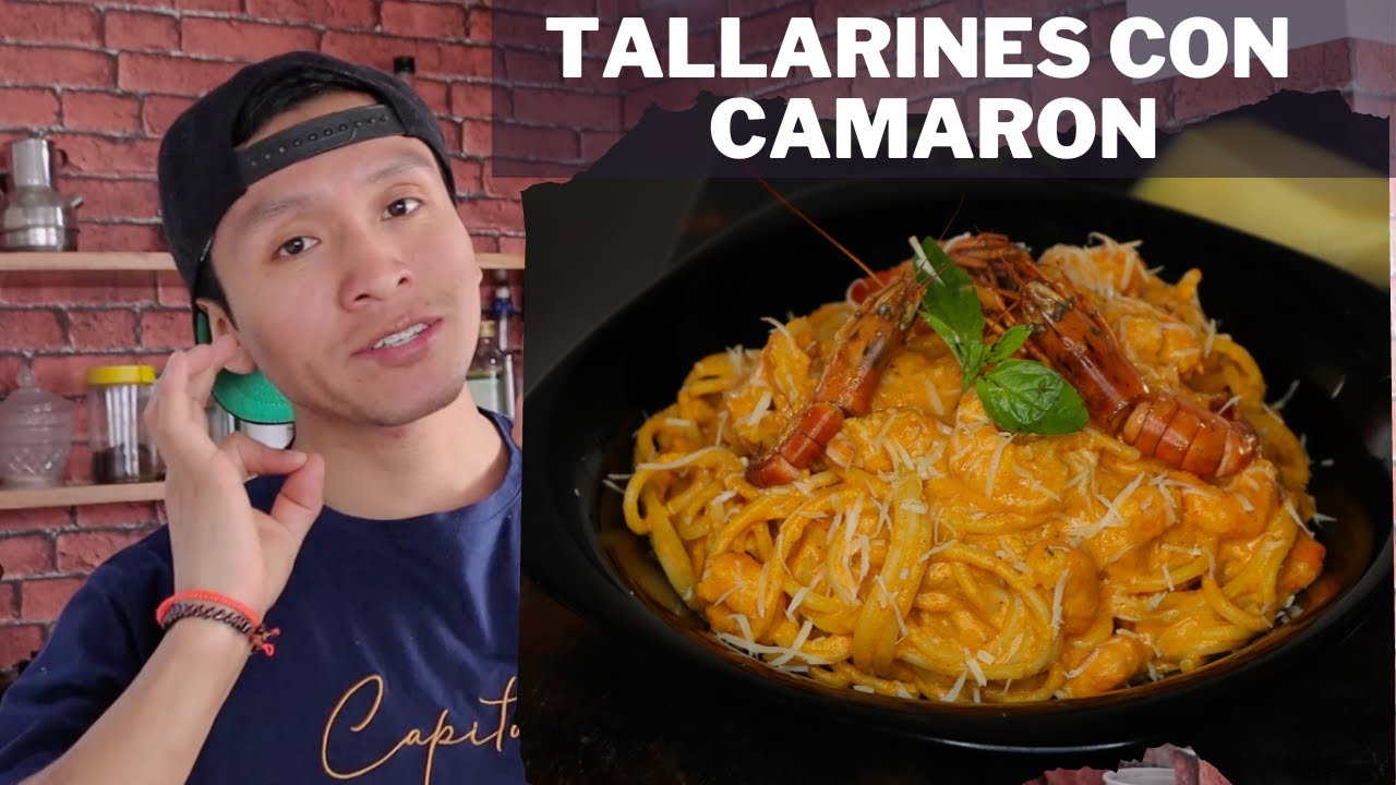 Así preparó los  Tallarines con CAMARONES en un Toque | Cocina Fácil