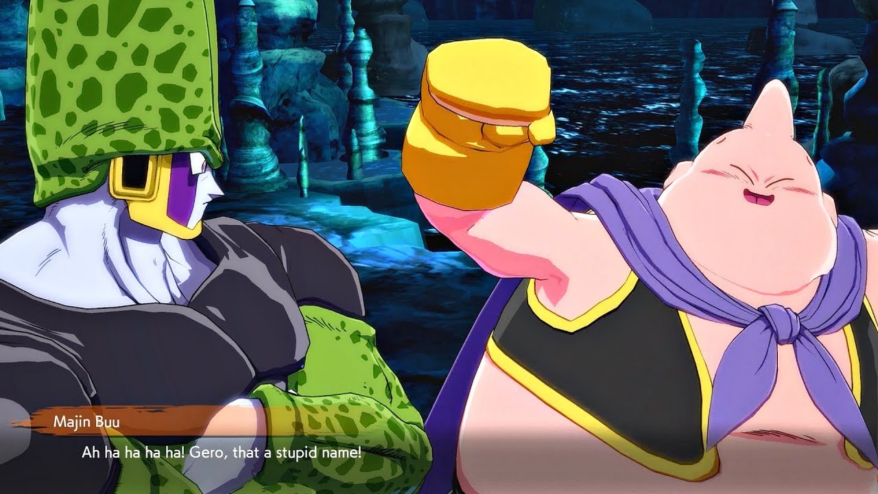 Cell Is Shocked How Stupid Majin Buu & kid Buu Are - Dragon Ball FighterZ