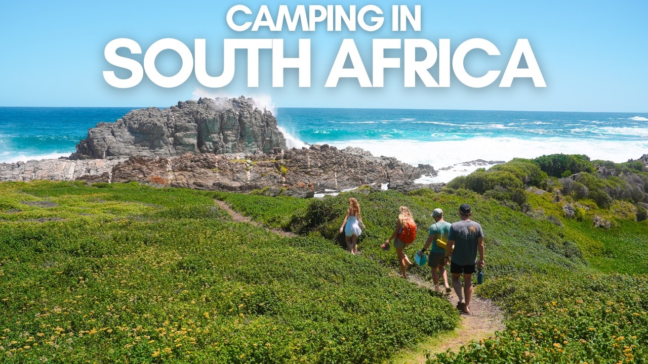 Camping in Storms River, Garden Route [ASMR] 🌊🏕️🇿🇦