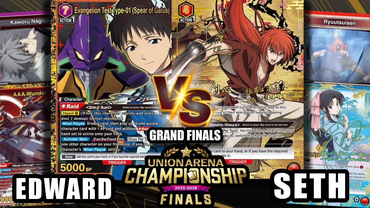 The FINAL Match of the 1st UA Nationals! Purple 7c Eva VS Red Kenshin