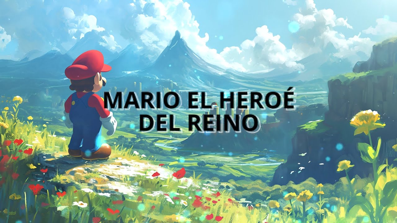 MARIO el H&eacute;roe del Reino champi&ntilde;&oacute;n Canci&oacute;n Super Mario (Letra)