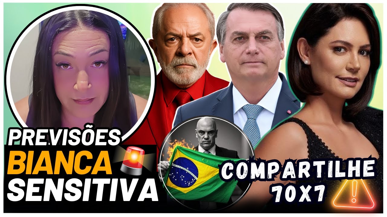 💥 PREVISÕES ALARMANTES DE BIANCA SENSITIVA PARA OS FAMOSOS E BRASIL
