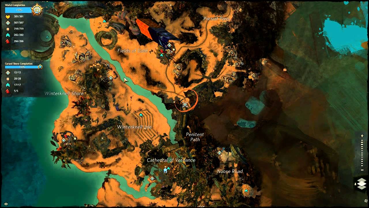 Guild Wars 2 - Karma Farming Guide - Cursed Shore