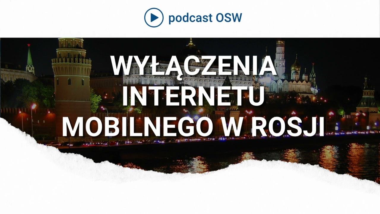 Moskwa bez internetu mobilnego. Kreml przyspiesza odcięcie Rosjan od internetu. Dlaczego?