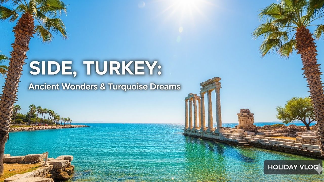 Side, Turkey 🇹🇷 Holiday Vlog | Sun, Sea & History