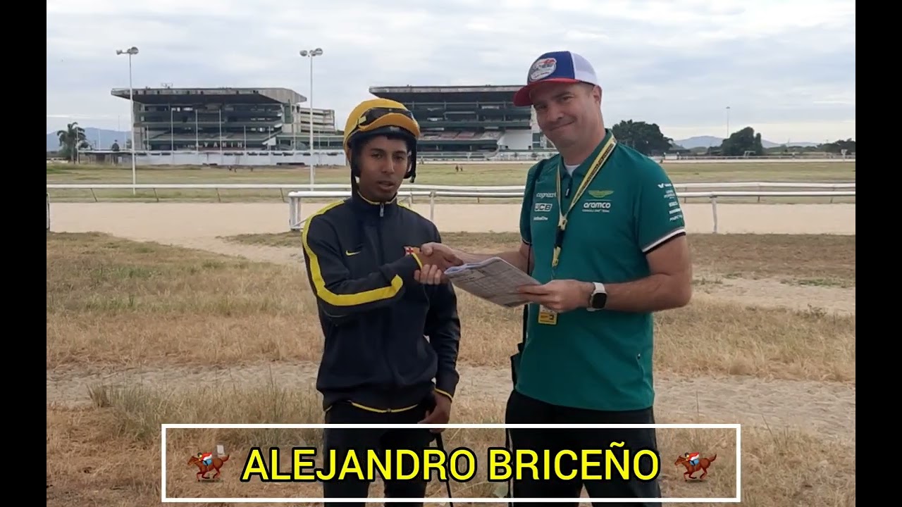 ENTREVISTA CON LOS PROTAGONISTAS - JOCKEY ALEJANDRO BRICEÑO