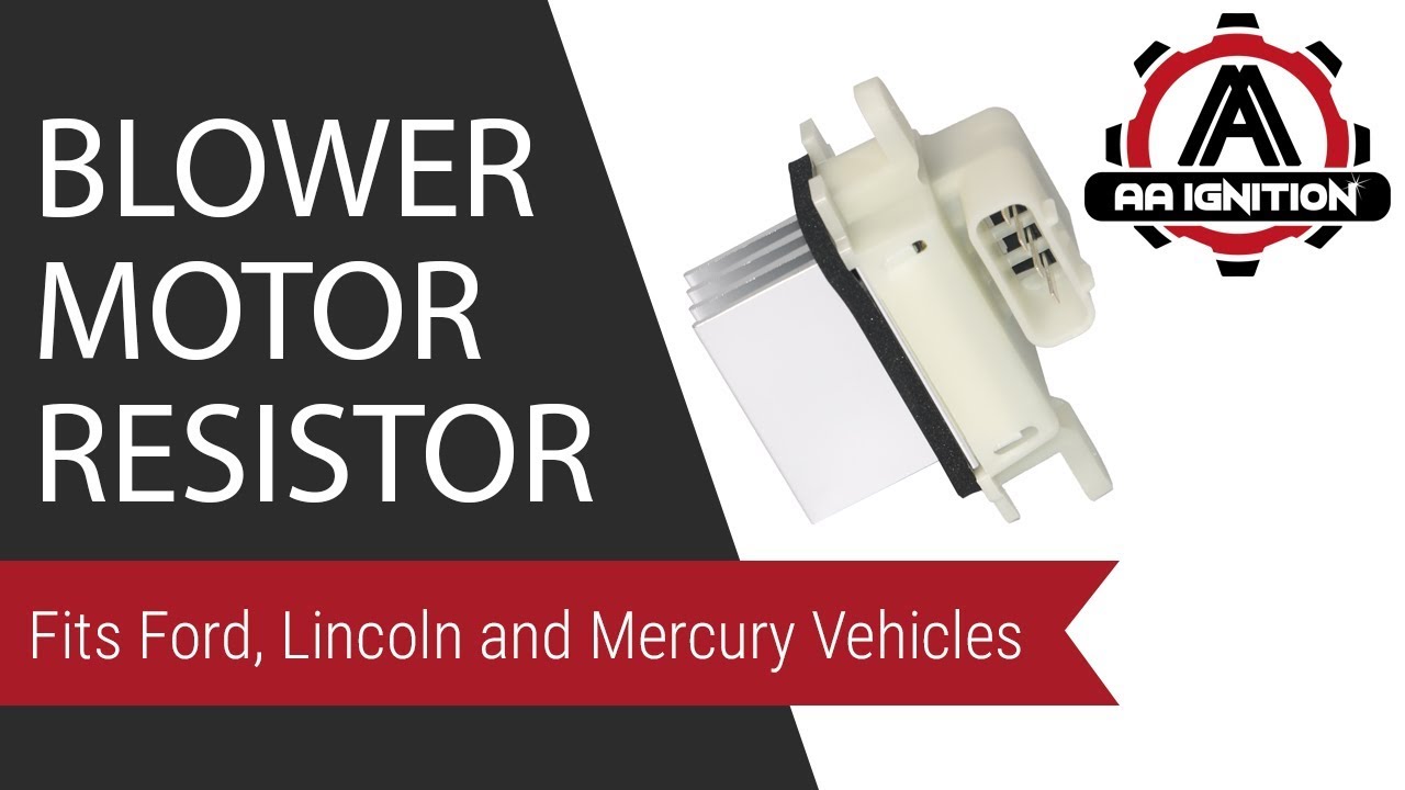 AC Blower Control Module Resistor - Fits Ford, Lincoln & Mercury Vehicles