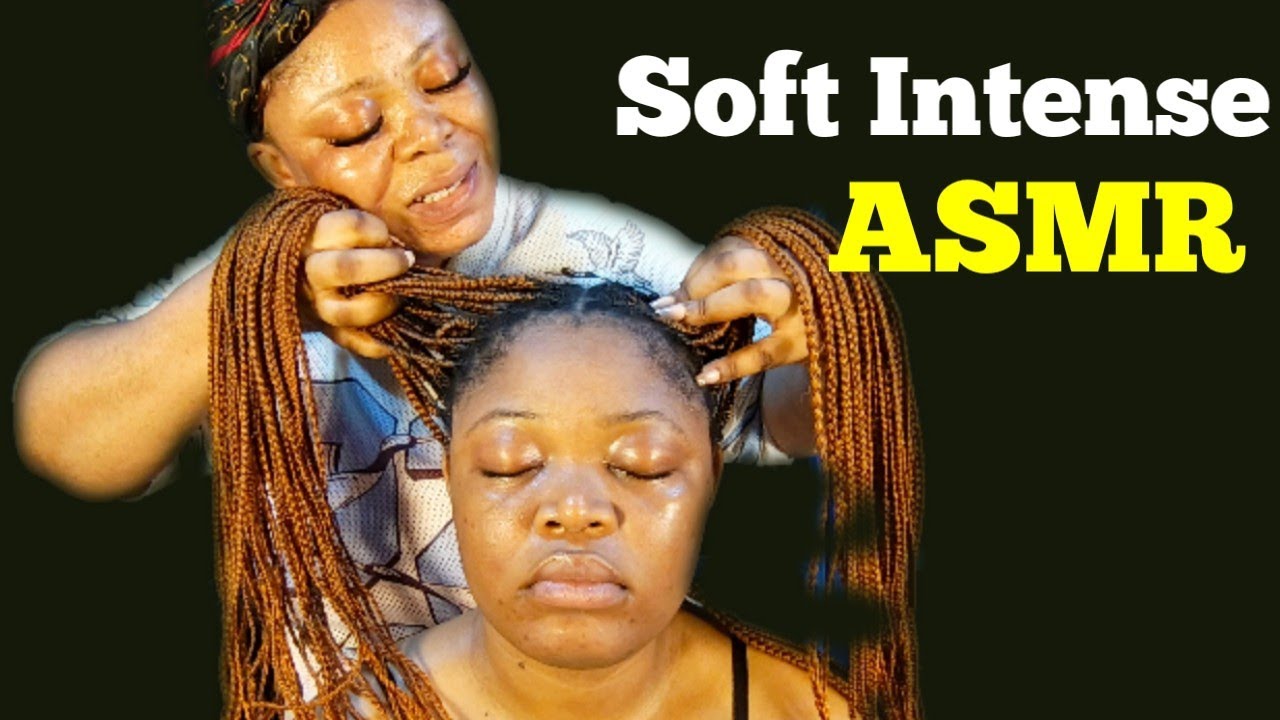 ASMR✨deep soft intense scalp scratching massage tingles with gum chewing sound.#asmr#haircare#sleep 