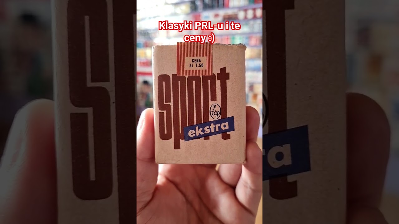 Klasyki PRL-u i te ceny :) Takie cuda tylko w Muzeum Papieros&oacute;w...