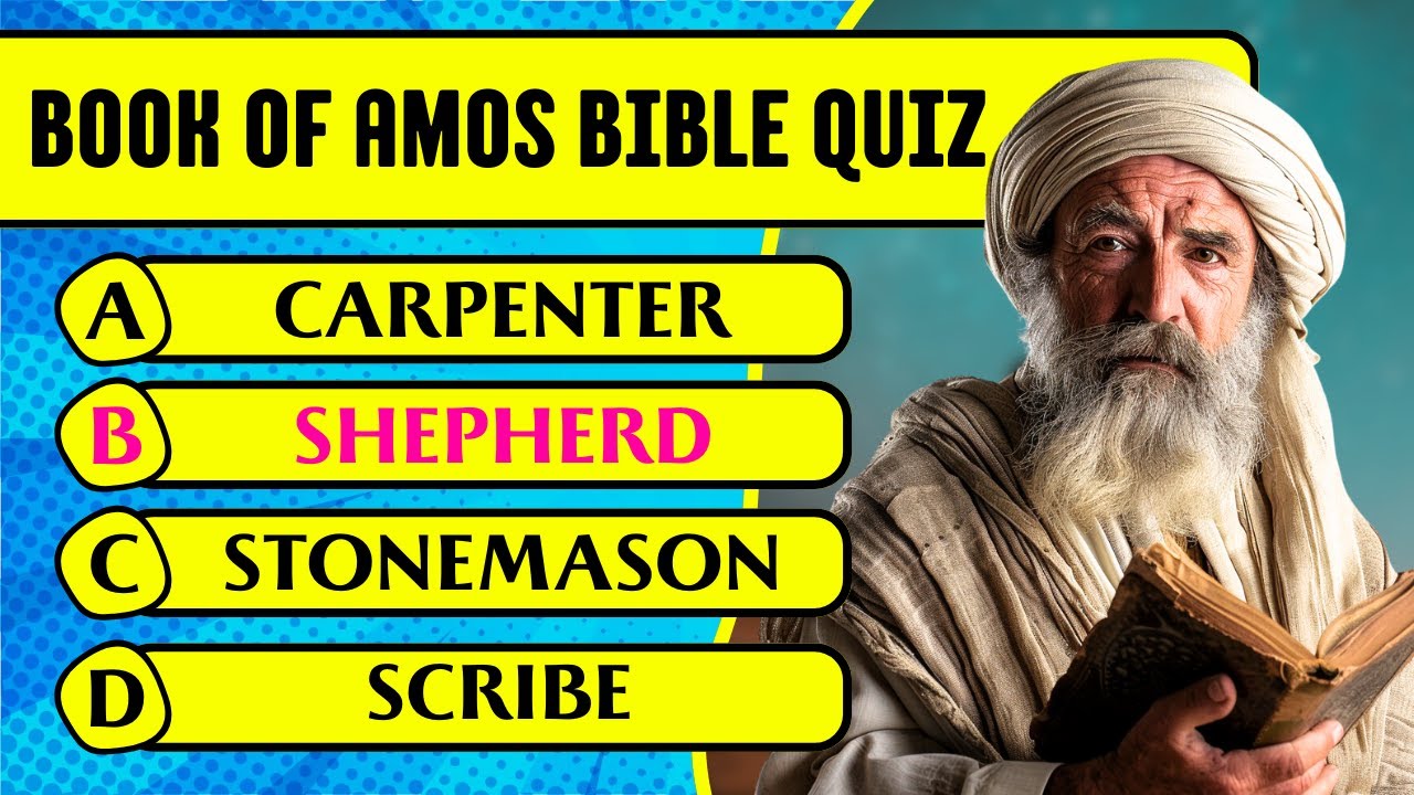 Book of Amos Bible Quiz & Trivia (30 Hardest Questions & Answers to Test Your Bible Knowledge)