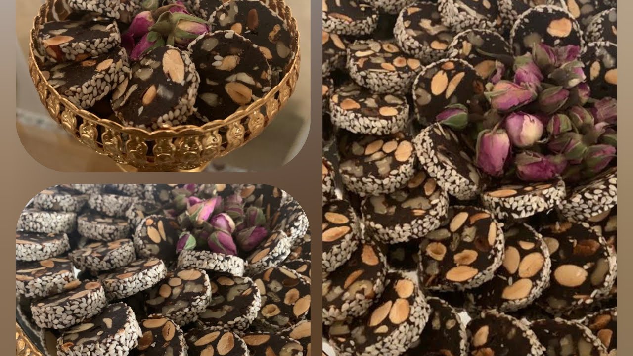 فقاص بالتمر وفواكه جافه بدون فرن كيجي سهل وسريع