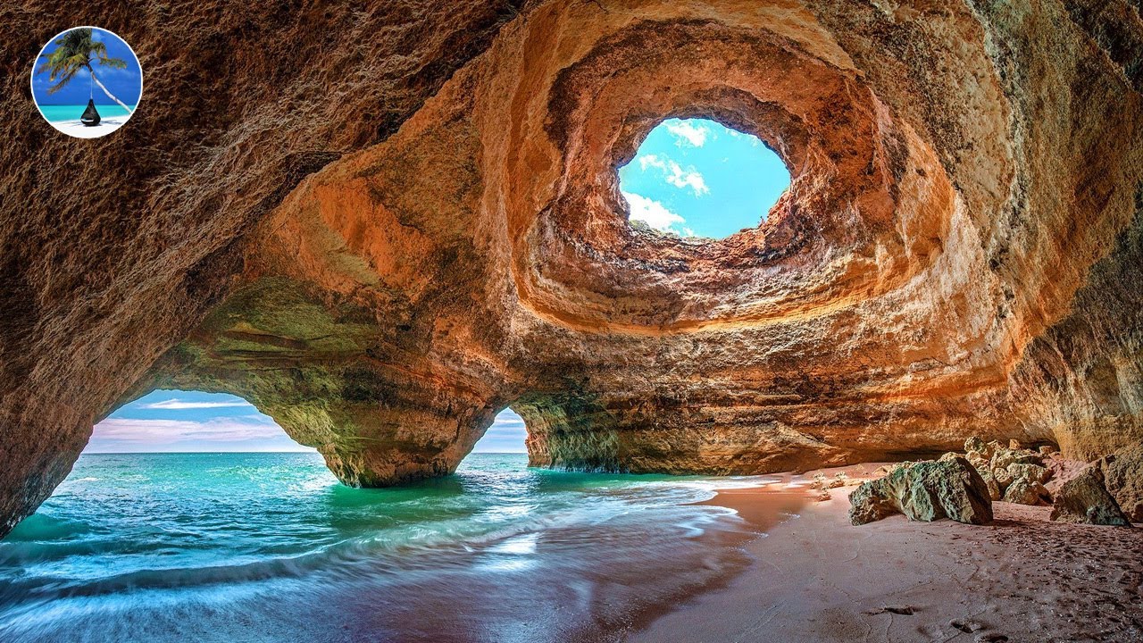 Inside Benagil Cave, Portugal: A Boat Trip Adventure along the Algarve Coastline
