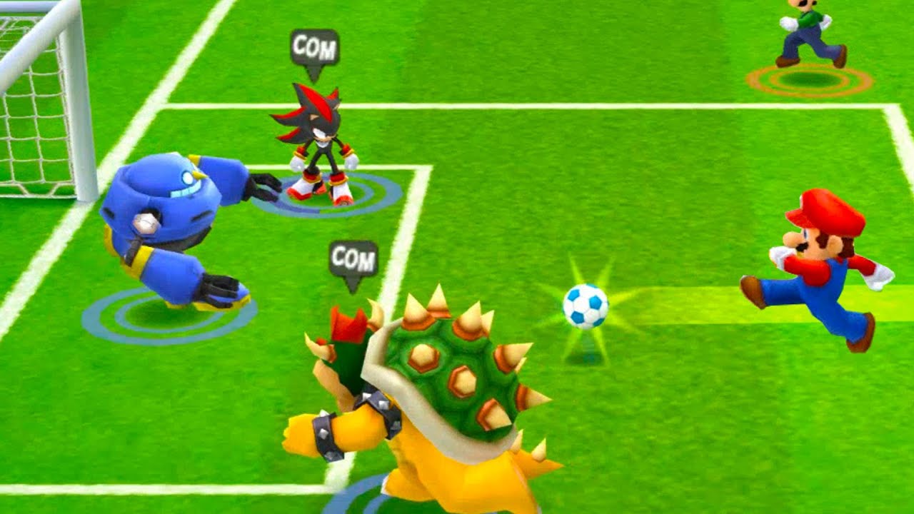 Mario & Sonic at the London 2012 Olympic Games  Football  Mario level 3