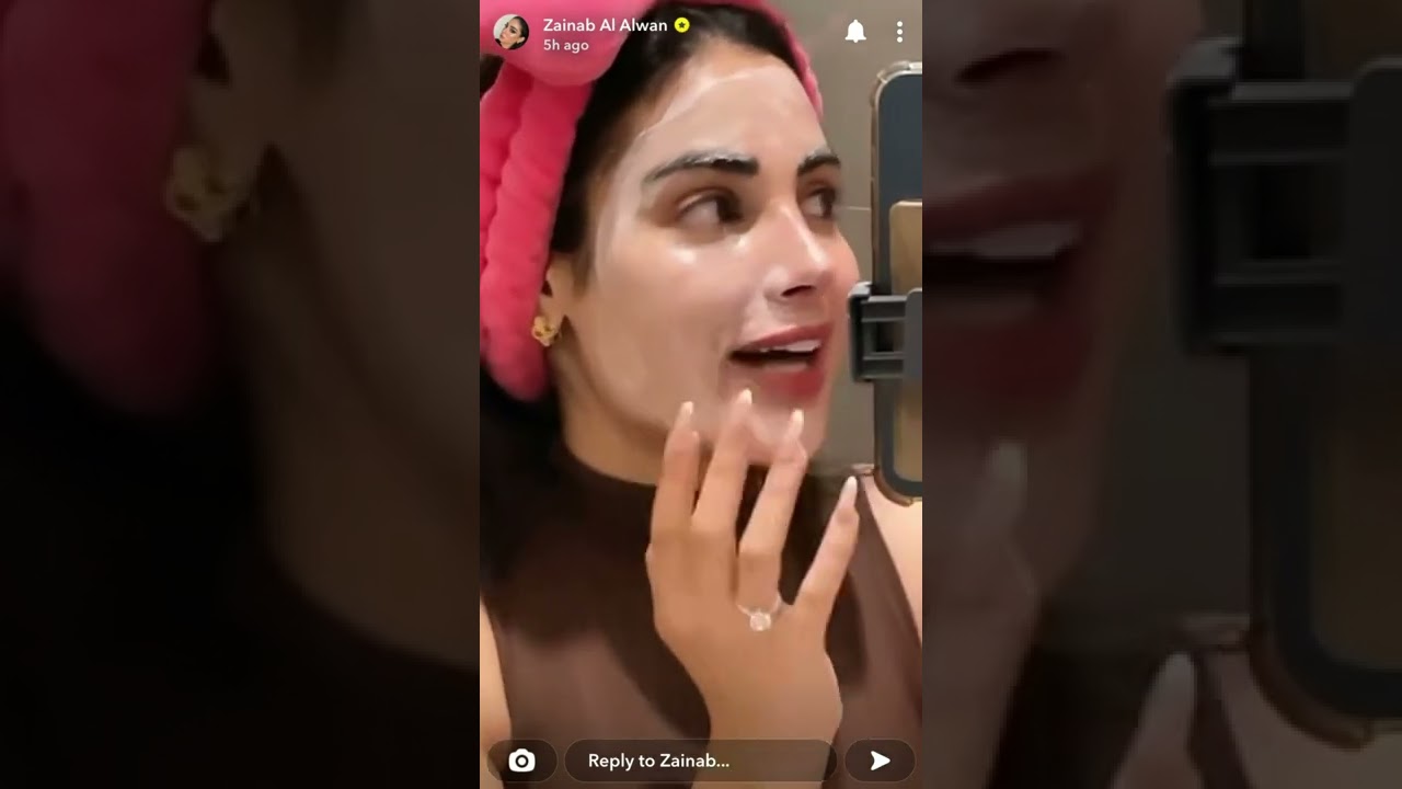 مجموعة سنابات لزينب العلوان تخص الميكاب والعنايه والاناقه🤍💄