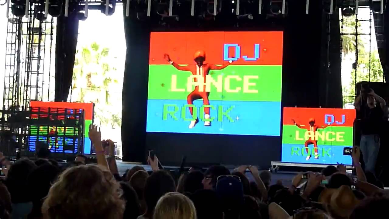 DJ Lance Rock YO GABBA GABBA LIVE - Coachella 2010