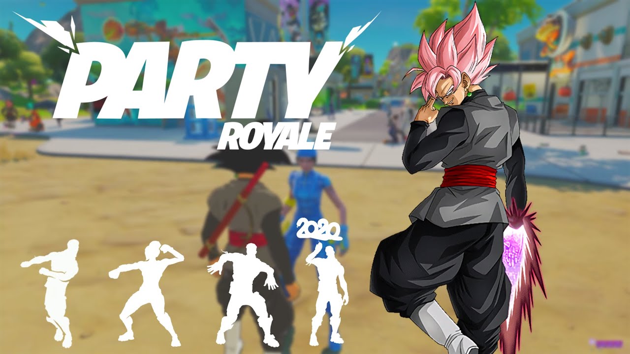 Goku Black humbles toxic players in Party Royale | Fortnite