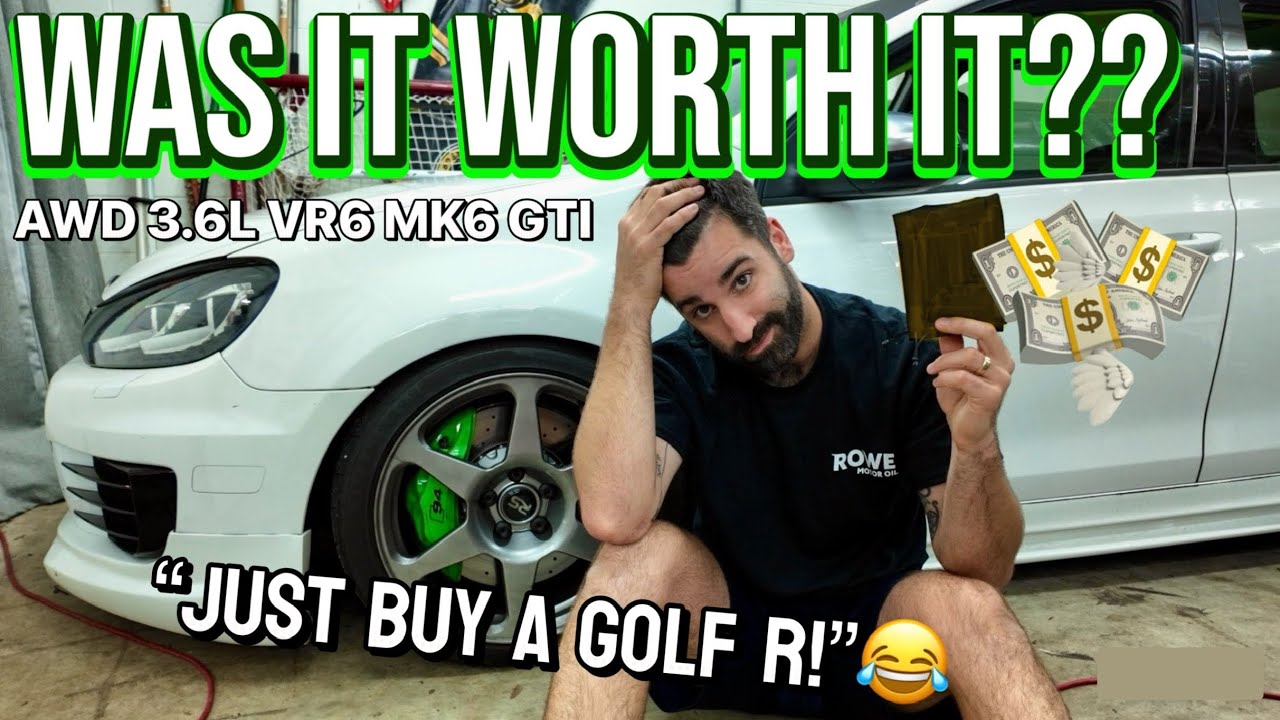 What Does it Cost to Build a Manual AWD 3.6L VR6 MK6 GTI? (You won't believe the answer)