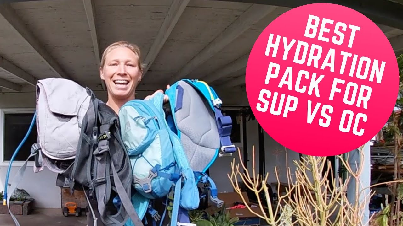 Which Hydration Pack is Best: SUP vs Outrigger Canoe Training and Racing with Pro Paddler April Zilg