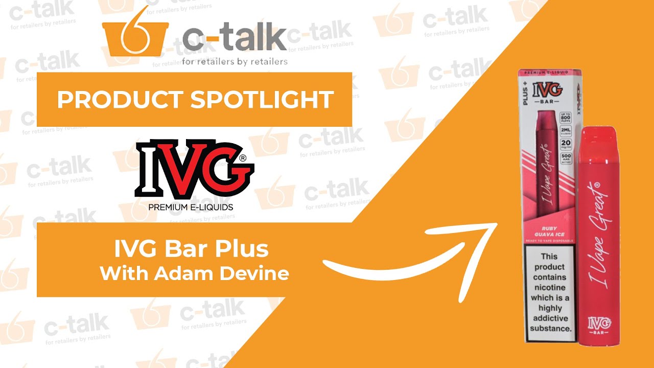 Product Spotlight - IVG Bar Plus