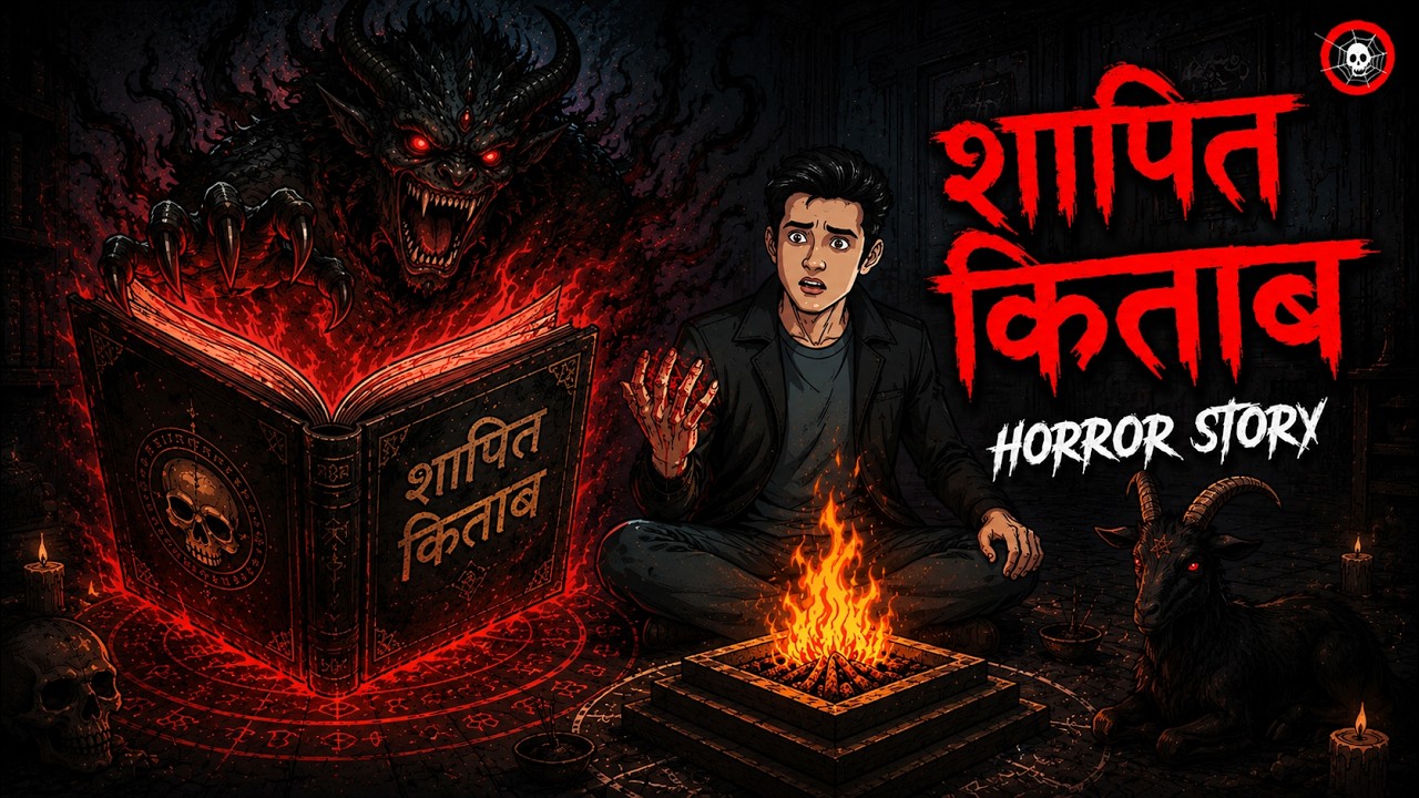 शापित किताब 😈 OUAT - Horror Story in Hindi | Scary Creepy Stories in Hindi सच्ची कहानी