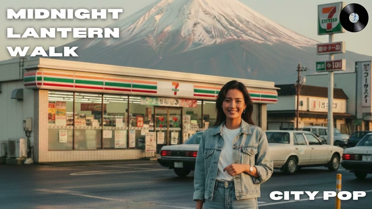 Midnight Lantern Walk – 夜のランタン散歩 | Japanese City Pop 夜ドライブ・癒し・作業用BGM
